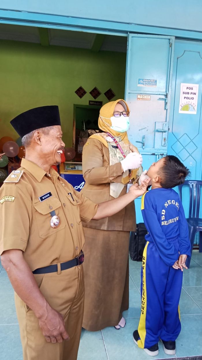 Pelaksanaan SUB PIN Polio Th.2024 Tahap 1 Desa Bejiruyung